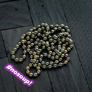 Distressed Brass Ball Chain